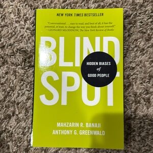 Blind Spot book